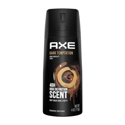 AXE Dark Temptation 150ml | Men’s Deodorant Body Spray | Chocolate & Woody Long-Lasting Fragrance