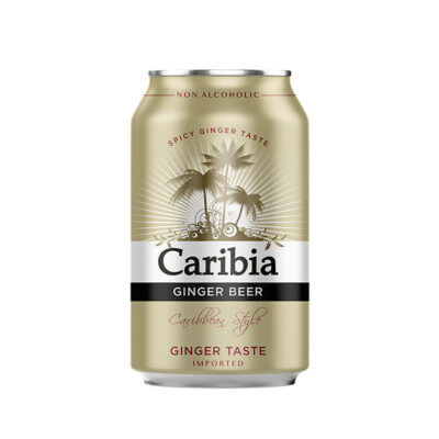 Caribia Ginger Tea 300ml | Refreshing Herbal Drink | Natural Ginger Flavor & Soothing Warmth
