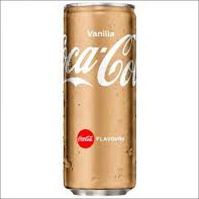 Coca-Cola Vanilla 330ml | Classic Soft Drink with a Hint of Vanilla | Smooth, Sweet & Refreshing