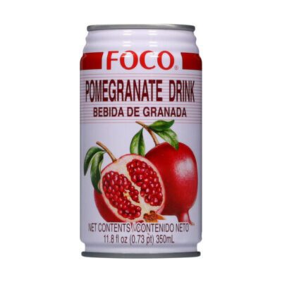 FOCO Pomegranate Drink 350ml | Refreshing Pomegranate Beverage | Natural Tropical Flavor