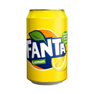 Fanta Limón 330ml | Sparkling Lemon Soft Drink | Zesty & Refreshing Citrus Flavor