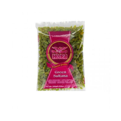Heera Green Sultana 100g | Premium Dried Green Raisins | Naturally Sweet & Juicy Snack