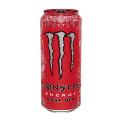 Monster Ultra Red 500ml | Refreshing Energy Drink | Bold & Fruity Flavor