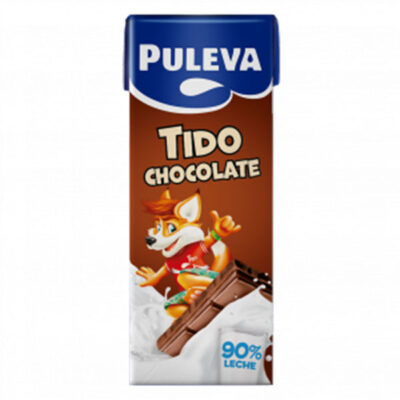Puleva Tido Leche de Chocolate 200ml | Chocolate Milk Drink | Delicious & Creamy