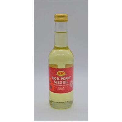 KTC 100% Poppy Seed Oil 250ml | Healthy Cooking & Nutritional Oil