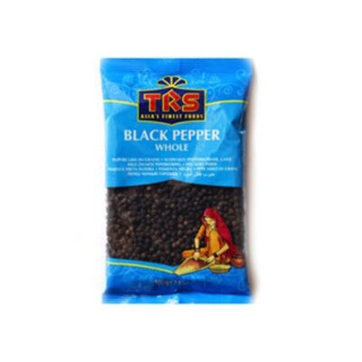 TRS Black Pepper Whole 100g | Premium Whole Spice | Aromatic & Fresh