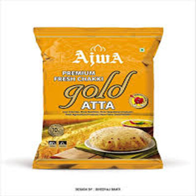 Ajwa Gold Atta 10kg | Premium Whole Wheat Flour | Soft & Nutritious for Daily Cooking