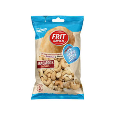 Anacardos Tostados Frit Ravich Anacardos Sisal | Roasted & Salted Cashews | Crunchy Nut Snack