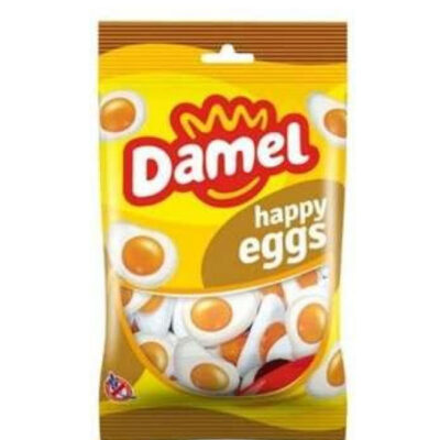 Damel Happy Egg 90g | Fun Egg-Shaped Candy | Sweet & Colorful Treat