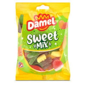 Damel Sweets Mix 80g | Assorted Fruity Chewy Candy | Sweet Treat for Kids & Adults