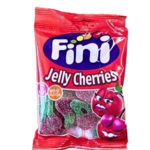 Fini Jelly Cherries 90g | Chewy Cherry-Shaped Candy | Sweet & Fruity Treat