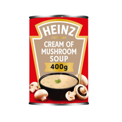 Heinz Cream of Mushroom Soup 400g | Rich & Creamy Classic Soup | Made with Real Mushrooms