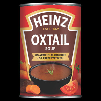 Heinz Cream of Oxtail Soup 400g | Rich & Savory Classic Soup | Traditional British Flavor
