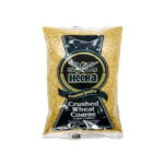 Heera Crushed Wheat Coarse 500g | High-Quality Broken Wheat | Perfect for Porridge & Recipes