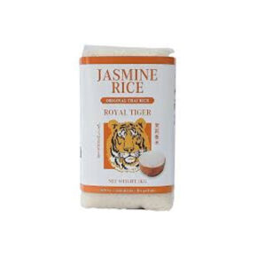 Jasmine Rice Royal Tiger 1kg | Aromatic Long Grain Rice | Premium Quality