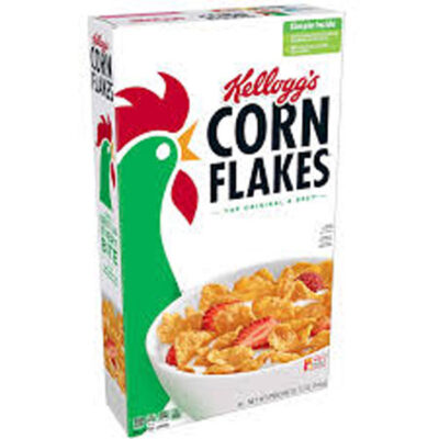 Kellogg’s Corn Flakes 375g | Classic Crispy Breakfast Cereal | Nutritious & Delicious