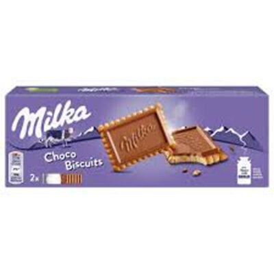 Milka Choco Biscuits 150g | Chocolate-Filled Biscuits | Sweet & Crunchy Snack