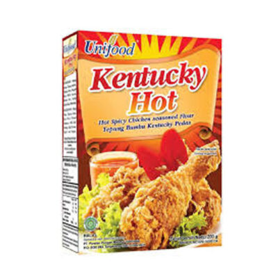 Pondan Kentucky Unifood Hot Spicy | Instant Fried Chicken Seasoning Mix | Spicy & Flavorful