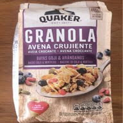 Quaker Ganan Avena Crujiente 350g | Crunchy Oats Cereal | Healthy Breakfast Snack