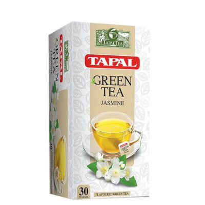 Tapal Green Tea Jasmine 45g | Premium Jasmine Flavored Green Tea | Refreshing & Aromatic