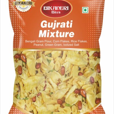 Bikaneri Bites Gujrati Mixture 300g | Crunchy & Spicy Indian Snack Mix | Ready-to-Eat