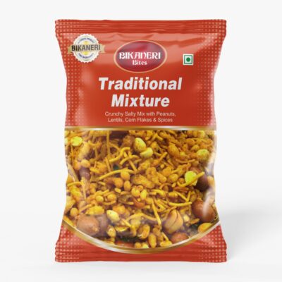 Bikaneri Bites Traditional Mixture 300g | Authentic Indian Snack Mix | Crunchy & Spicy Delight