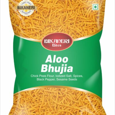 Bikaneri Bites Aloo Bhujia 300g | Spicy & Crunchy Potato Snack | Authentic Indian Namkeen