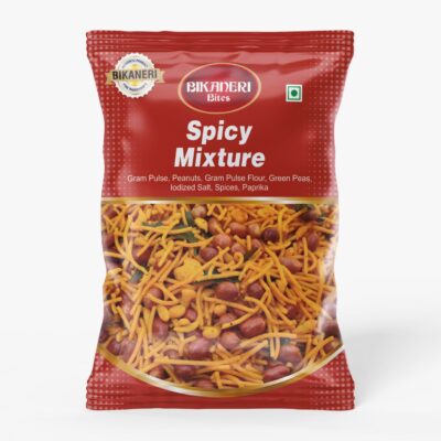 Bikaneri Bites Spicy Mixture 300g | Authentic Indian Namkeen Snack | Crispy & Flavorful Blen