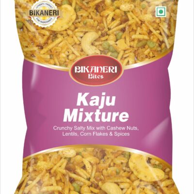 Bikaneri Bites Kaju Mixture 300g | Premium Cashew Namkeen Mix | Rich, Crunchy & Flavorful Snack