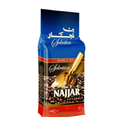 Cafe Najjar Coffee 200g | Premium Arabica & Robusta Blend | Rich Aroma & Full-Bodied Flavor
