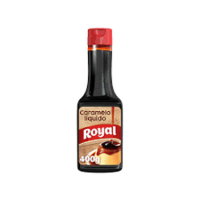 Caramelo Líquido Royal 400g | Liquid Caramel Syrup | Sweet & Smooth Topping for Desserts