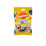 Damel Triple Hearts 80g | Chewy Heart-Shaped Candy | Sweet & Fruity Treat