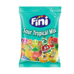 Fini Sour Tropical 90g | Fruity Sour Chewy Candy | Sweet & Tangy Treat for Kids & Adults