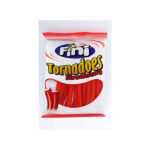 Fini Tornadoes Strawberry 90g | Fruity Chewy Strawberry Candy | Sweet Treat for Kids & Adults