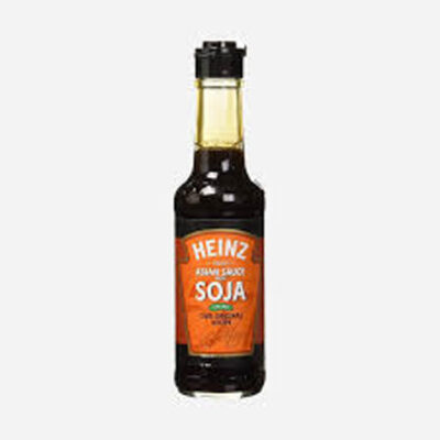 Heinz Asian Sauce with Soja 150ml (Glass) | Savory Soy-Based Asian Sauce | Perfect for Cooking & Dipping