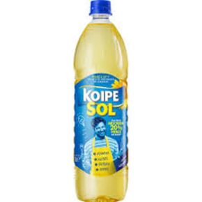 Koipe Sol Sunflower Oil 1L | Pure & Light Spanish Cooking Oil | Ideal for Frying and Everyday Use
