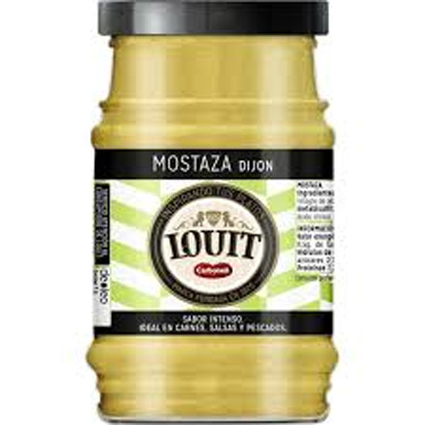 Louit Dijon Mustard | Classic French Dijon Mustard | Tangy & Smooth Condiment