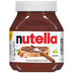 Nutella 1kg (Glass) | Hazelnut Cocoa Spread | Creamy Chocolate Delight for Breakfast & Desserts