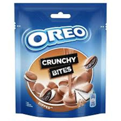 Oreo Crunchy Bites 110g | Crispy Chocolate Sandwich Snack | Perfect for On-the-Go Treats