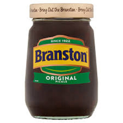 Original Branston 360g (Glass) | Classic Pickle | Tangy & Crunchy Condiment