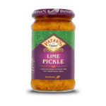 Patak’s Lime Pickle | Authentic Indian Spicy & Tangy Condiment | 283g Jar