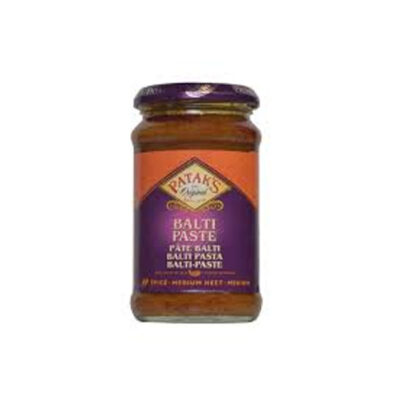 Patak’s Original Balti Paste | Authentic Medium-Spicy Indian Curry Marinade | 283g Jar