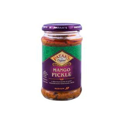Patak’s Original Mango Pickles | Authentic Indian Condiment | Tangy & Spicy Mango Pickle