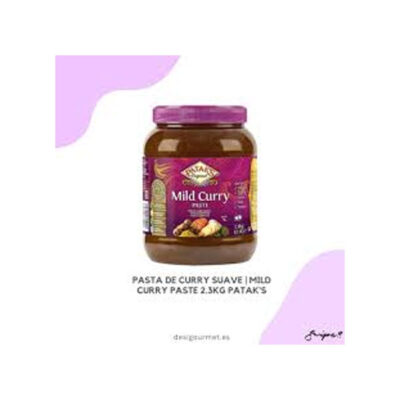 Patak’s Original Mild Curry 105g | Authentic Indian Curry Sauce | Mild & Creamy Flavor