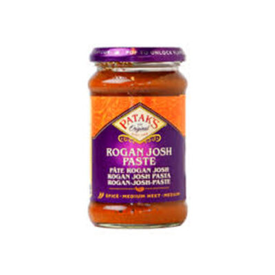 Patak’s Original Rogan Josh Paste | Authentic Mild Indian Curry Marinade | 283g Jar
