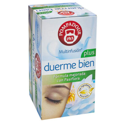 Pompadour Duerme Bien 44g | Herbal Tea for Better Sleep | Relaxing & Natural