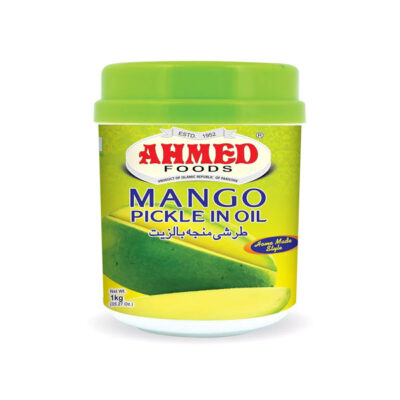 Ahmed Mango Pickle in Oil | Spicy & Tangy Indian-Style Pickle | 250g Jar