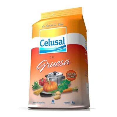 Celusal Gruesa 1kg | Premium Coarse Salt for Cooking & Seasoning