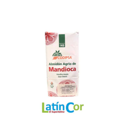 Codipsa Almidón Agrio de Mandioca | Sour Cassava Starch for Baking & Snacks | 1kg Pack