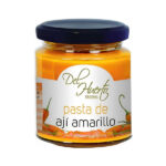 Del Huerta Pasta de Aji Amarillo | Peruvian Yellow Chili Paste | Bold & Flavorful Cooking Ingredient